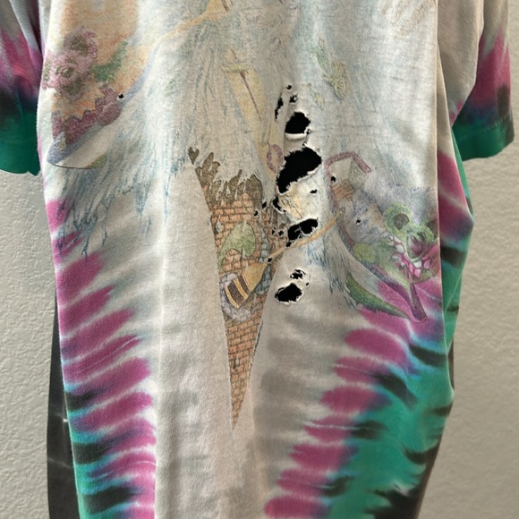 Grateful Dead tee one-of-a-kind artisan Wasteland/LA shirt. - Picture 3 of 7